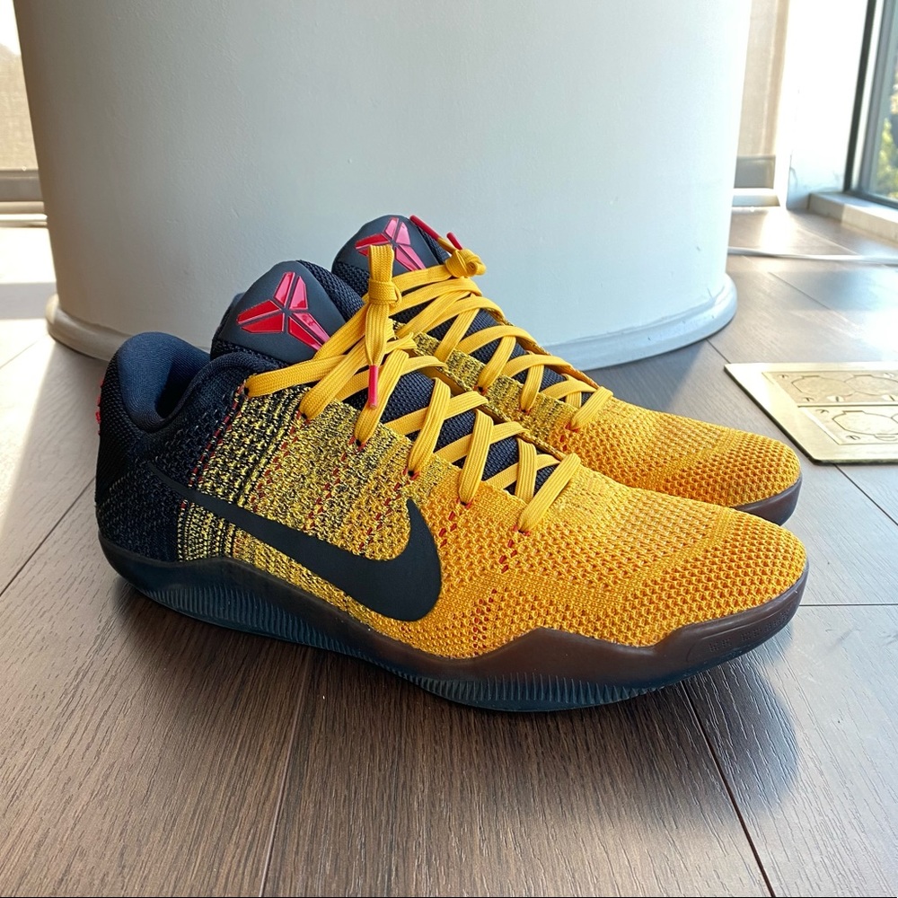 Kobe 11 Elite Low ‘Bruce Lee’ Flyknit Basketball Shoes Size 12